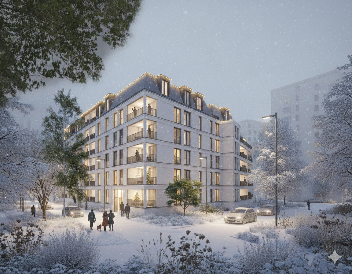 Startseite Ungererstraße Weihnachtsbild